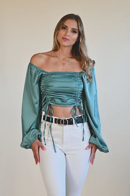 Elegante crop top Livenza