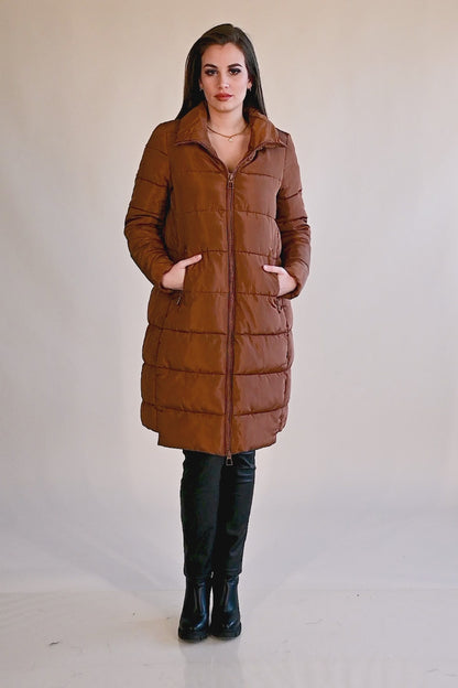 Long padded jacket