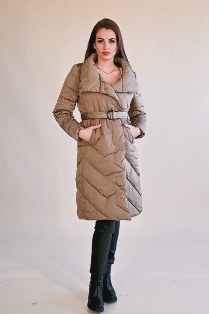 Long padded jacket