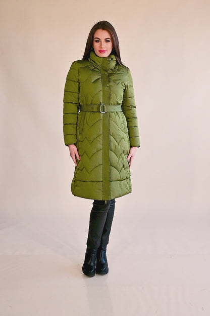 Long padded jacket